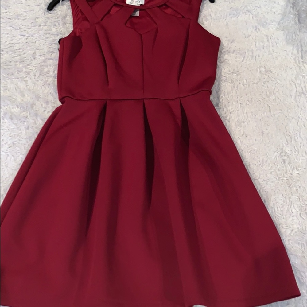 Red dress